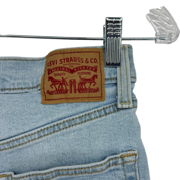 Womens Levi’s 29 x 33 Ribcage Bootcut Cotton/Polyester/Elastane Button Fly Jeans - Picture 6 of 10